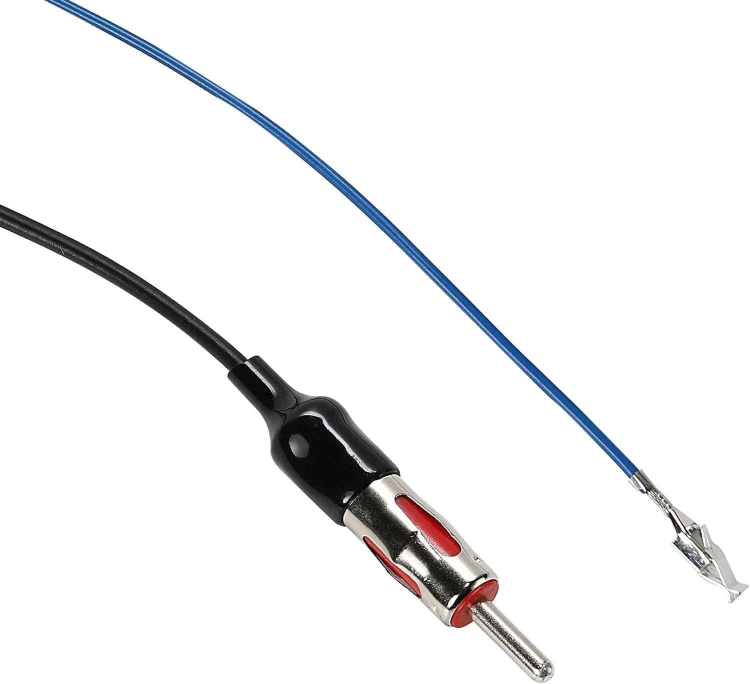 تقویت کننده سیگنال آنتن FM AM استریو خودرو HiAoey، آداپتور فاکرا به DIN با فانتوم فید برای گیرنده های استریو رادیویی صوتی خودرو، 30 سانتی متر