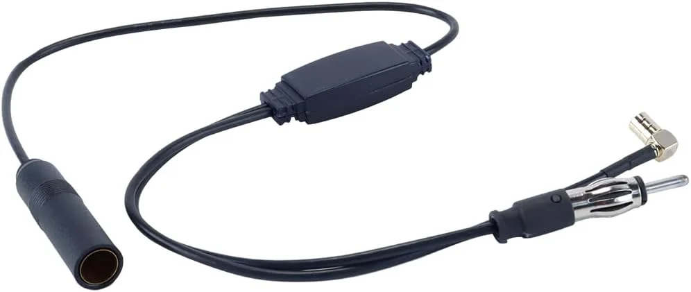 2 عدد کابل افزایش طول آنتن رادیو خودرو با کانکتور SMB، آنتن فعال AM FM Dab برای تیونر استریو خودرو