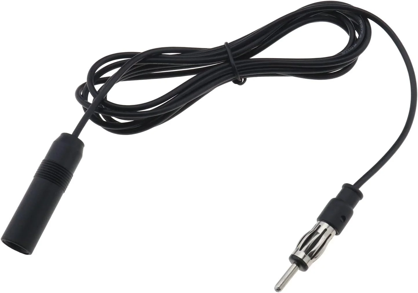 کابل افزایش طول آنتن رادیو FM AM استریو خودرو EMSea، کابل کواکسیال با کانکتور DIN 3 متری برای دستگاه پخش CD و گیرنده رسانه ای صوتی خودرو