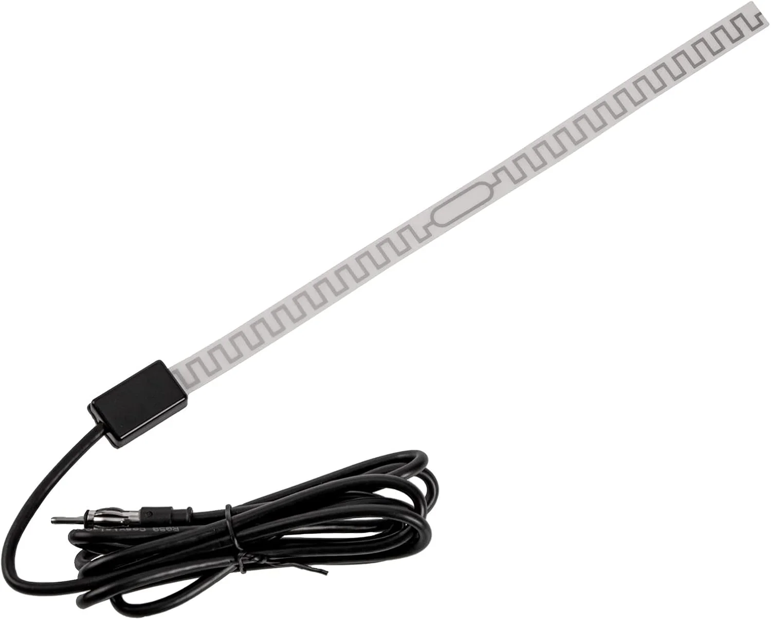 آنتن مخفی خودرو eMagTech، آنتن رادیویی AM/FM، نصب روی شیشه جلو، کابل 180 سانتی متری، کانکتور DIN موتورولا، سازگاری جهانی