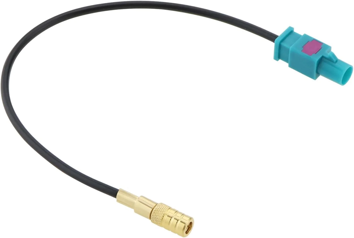 کابل آداپتور آنتن خودرو ECSiNG فیش Fakra M به سوکت SMB سازگار با Blaupunkt سازگار با JVC سازگار با Kenwood سازگار با Clarion