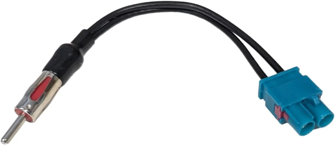 آداپتور آنتن رادیویی Daniko ISO به دوشاخه آنتن رادیویی DIN دوتایی 2x Fakra