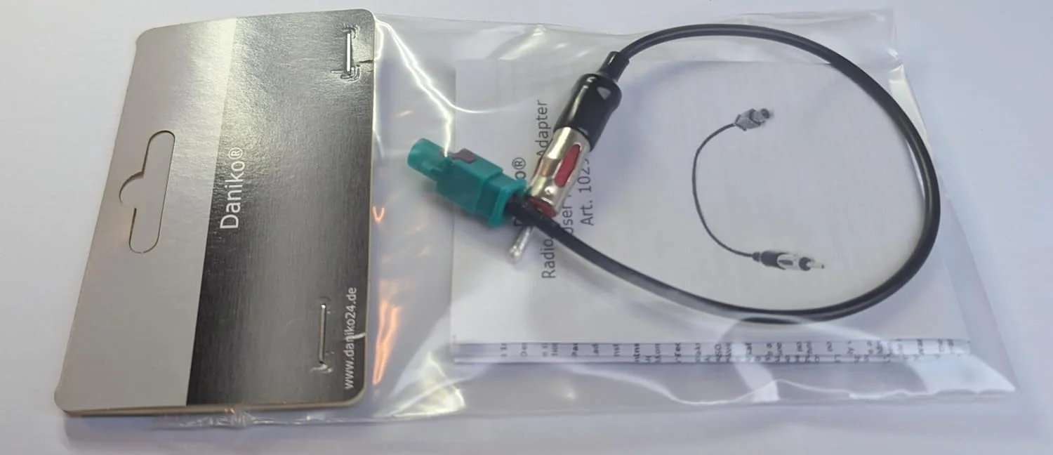 آداپتور آنتن رادیویی فاکرا به دوشاخه DIN ISO