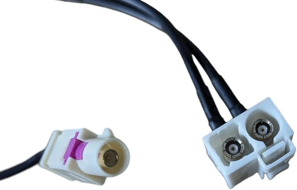 آداپتور آنتن رادیویی Daniko Y، اسپلیتر آنتن، دوشاخه دوبل 2X Fakra برای VW RCD510 RNS510 510