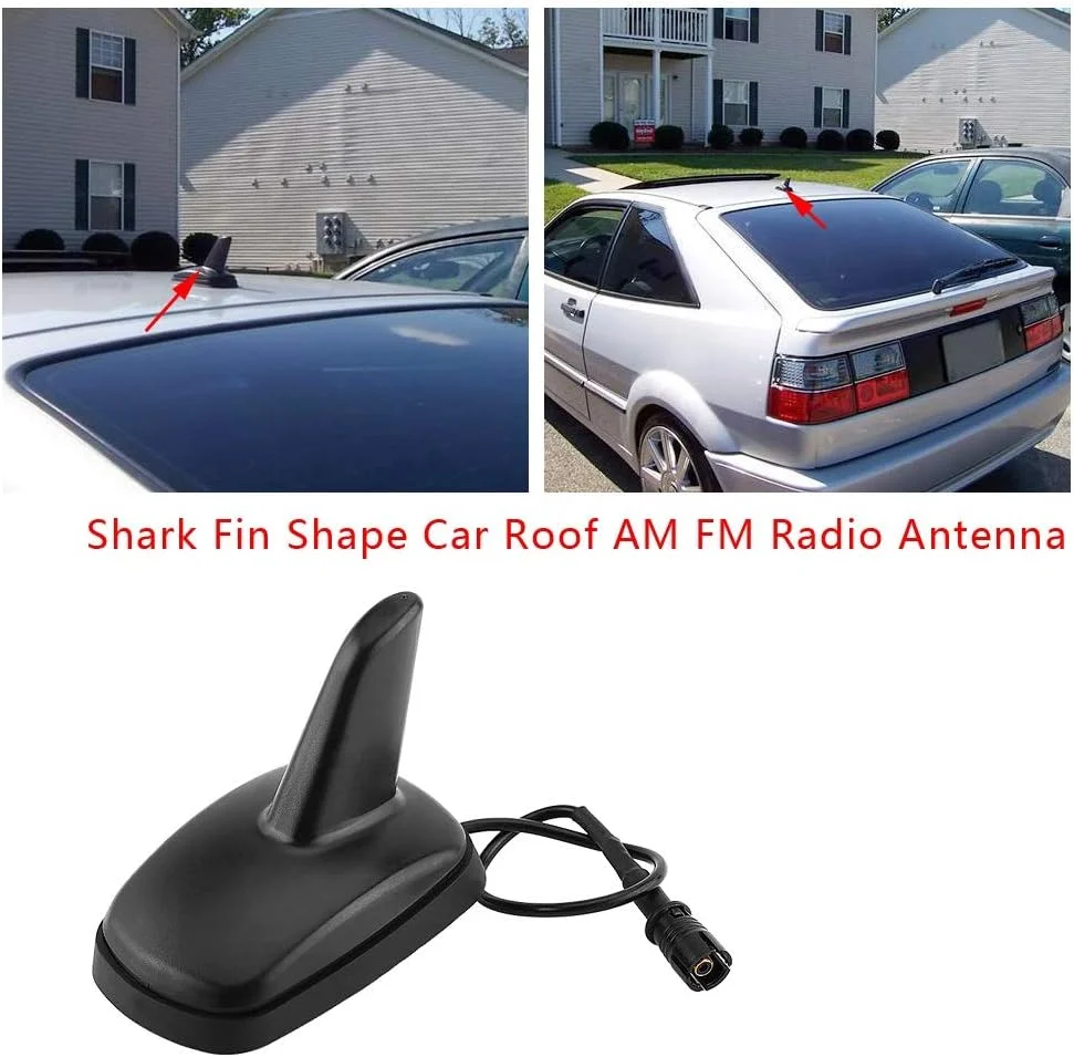 آنتن خودرو - آنتن کوسه ای سقفی یونیورسال خودرو، آنتن هوایی رادیویی AM FM با پایه چسبی برای فولکس واگن، آئودی و اشکودا آنتن خودرو - آنتن کوسه ای سقفی یونیورسال خودرو، آنتن هوایی رادیویی AM FM با پایه چسبی برای فولکس واگن، آئودی و اشکودا