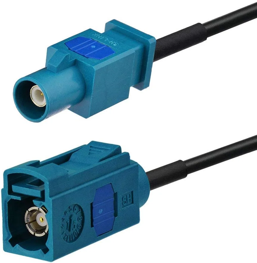 کابل افزایش طول آنتن خودرو فکرا Z مادگی به فکرا Z نری 5 متری برای رادیو خودرو، واحد اصلی اندروید، مسیریابی GPS، رادیو FM AM، رادیو ماهواره ای Sirius XM، ماژول تلماتیکس 4G LTE TEL بلوتوث