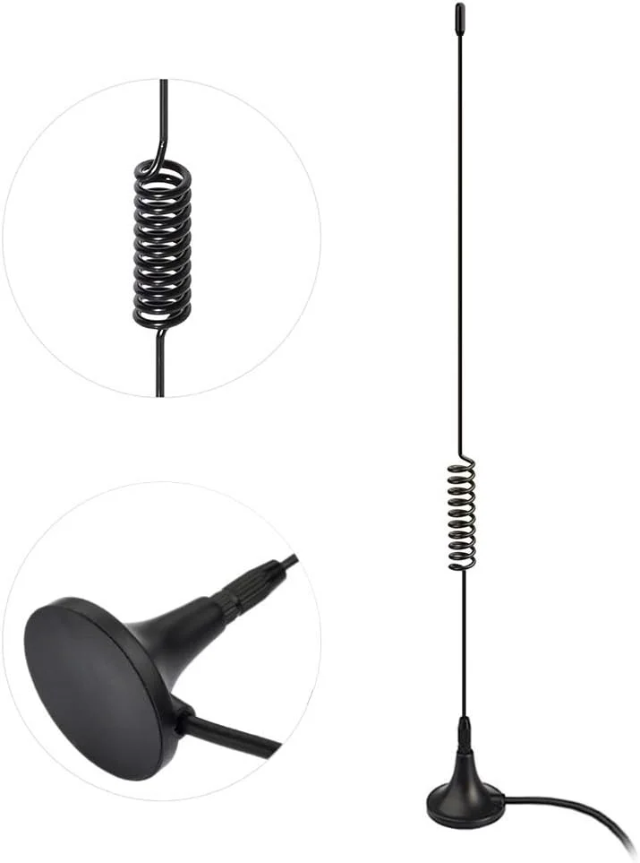 آنتن هوایی FM استریو خودرو جهانی Bingfu با پایه مغناطیسی و پلاگین DIN برای خودرو، کامیون، SUV، RV، استریو خودرو، رادیو HD، واحد اصلی اندروید، پخش کننده گیرنده رسانه CD آنتن هوایی FM استریو خودرو جهانی Bingfu با پایه مغناطیسی و پلاگین DIN برای خودرو، کامیون، SUV، RV، استریو خودرو، رادیو HD، واحد اصلی اندروید، پخش کننده گیرنده رسانه CD