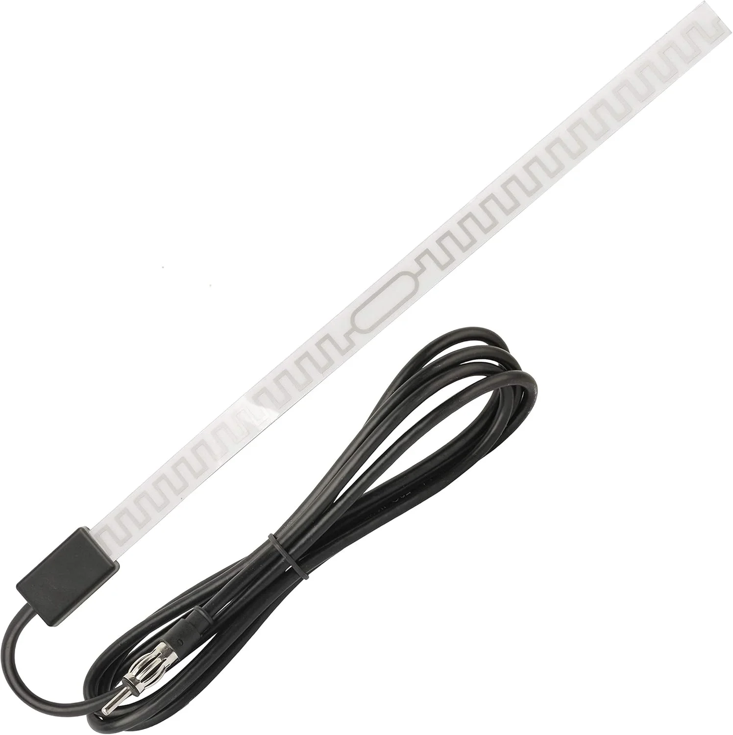 آنتن رادیویی AM FM مخفی خودرو Bingfu، نصب چسبی شیشه پنجره شیشه جلو برای خودرو، کامیون، SUV، استریو خودرو، واحد اصلی رادیو صوتی، گیرنده رسانه CD