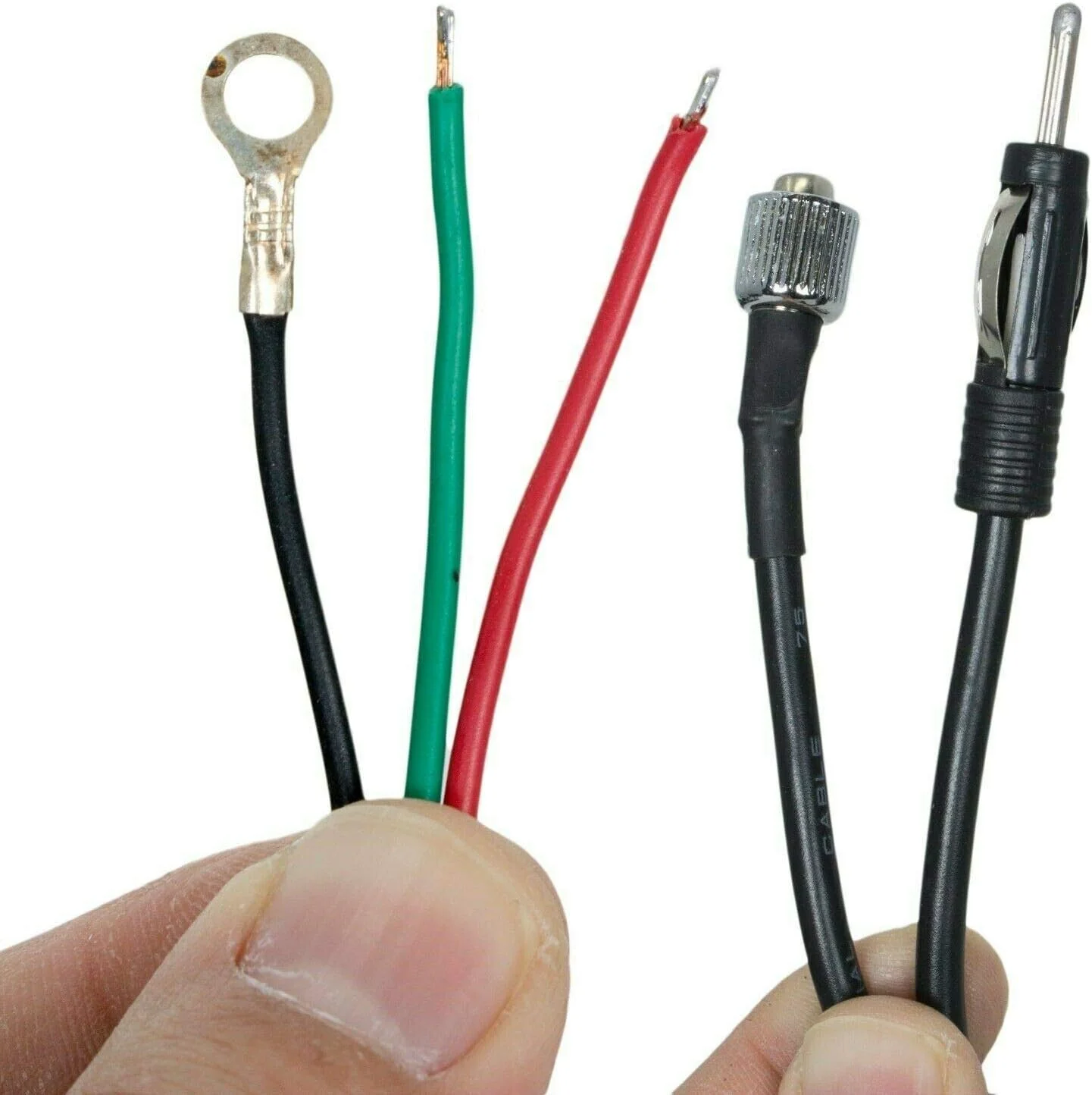 آنتن برقی اتوماتیک یونیورسال ضد آب Audiotek برای خودرو، شاسی بلند، رادیو AM FM، میله هوایی 12 ولت ساخته شده با فولاد ضد زنگ، رله های میکرو وارداتی داخلی، کابل کواکسیال 3C-2V