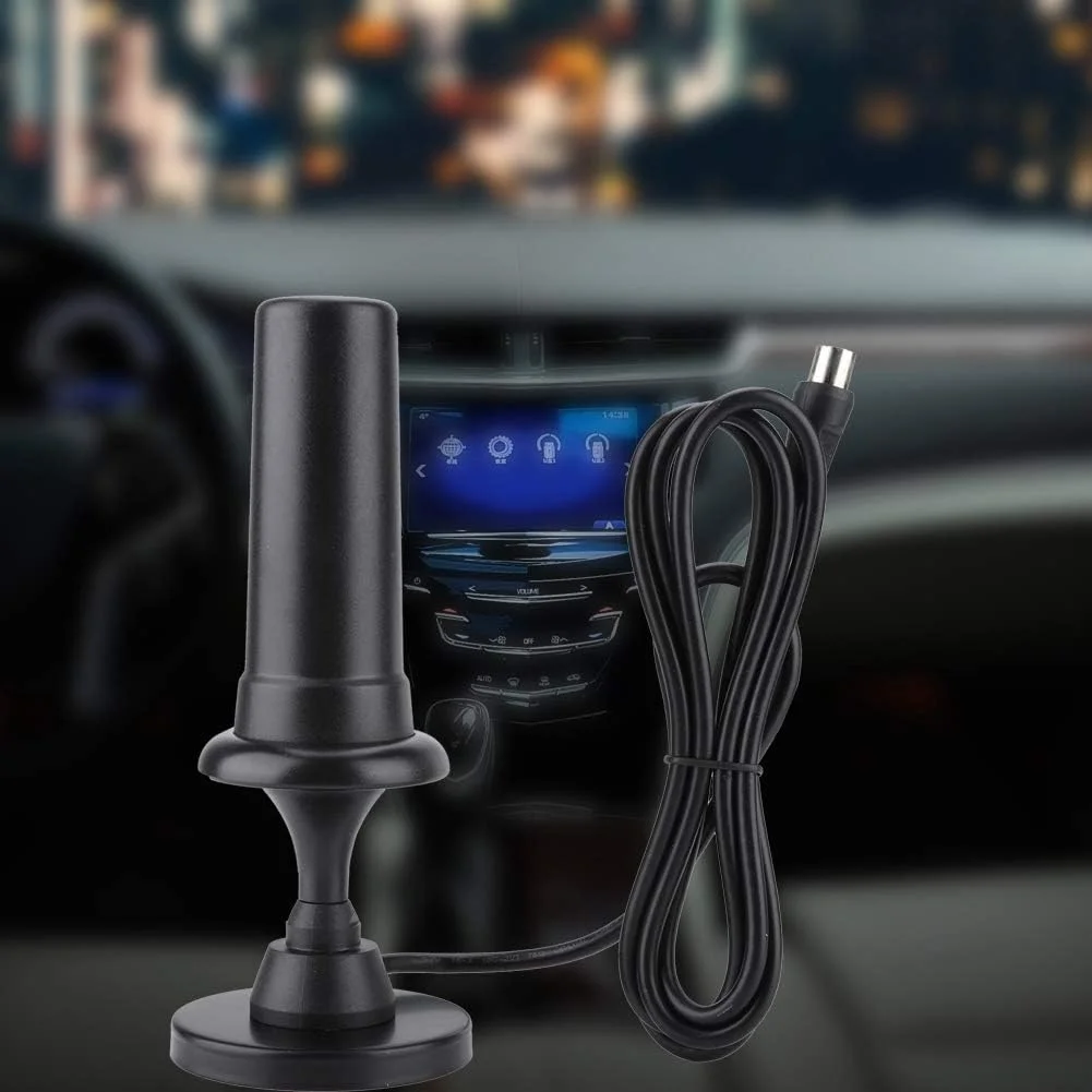 آنتن خودرو، آنتن دیجیتال UHF/VHF با بهره بالا، اتصال آسان برای خودرو یا خانه، مناسب فضای داخلی یا خارجی