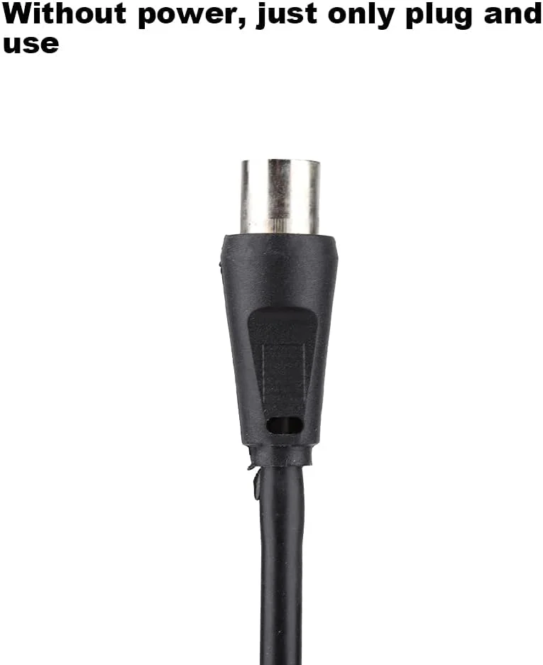 آنتن خودرو، آنتن دیجیتال UHF/VHF با بهره بالا، اتصال آسان برای خودرو یا خانه، مناسب فضای داخلی یا خارجی