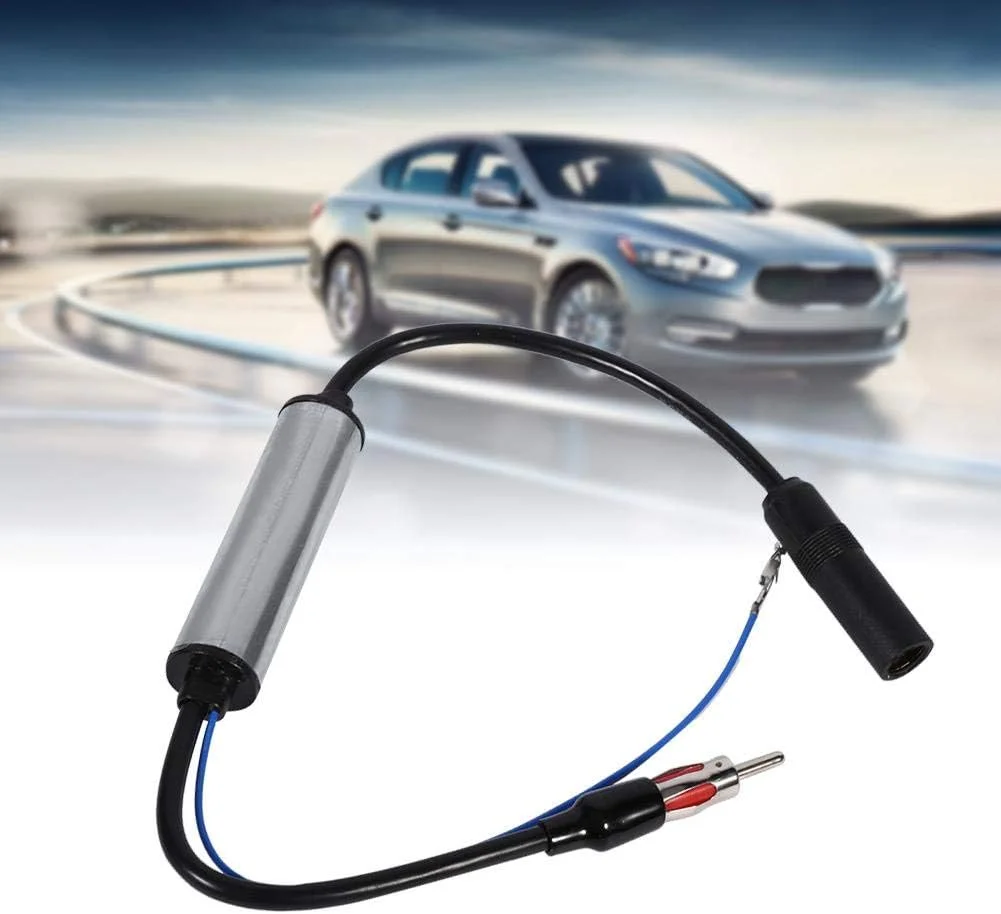 تقویت کننده سیگنال آنتن FM، کابل افزایش طول تقویت کننده سیگنال رادیویی FM داخل خطی آنتن خودرو