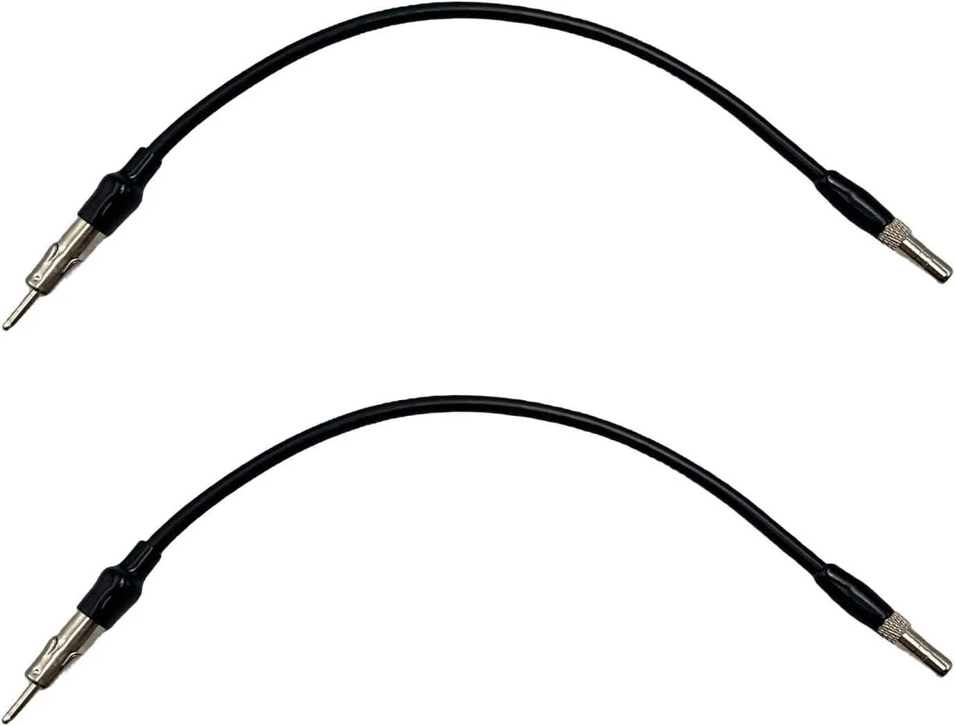 2 عدد آداپتور آنتن رادیو ماشین، پلاگین نر استریو FM AM، مناسب برای ارتقا، سازگار با GM Chevy GMC Cadillac Pontiac 2006-2014