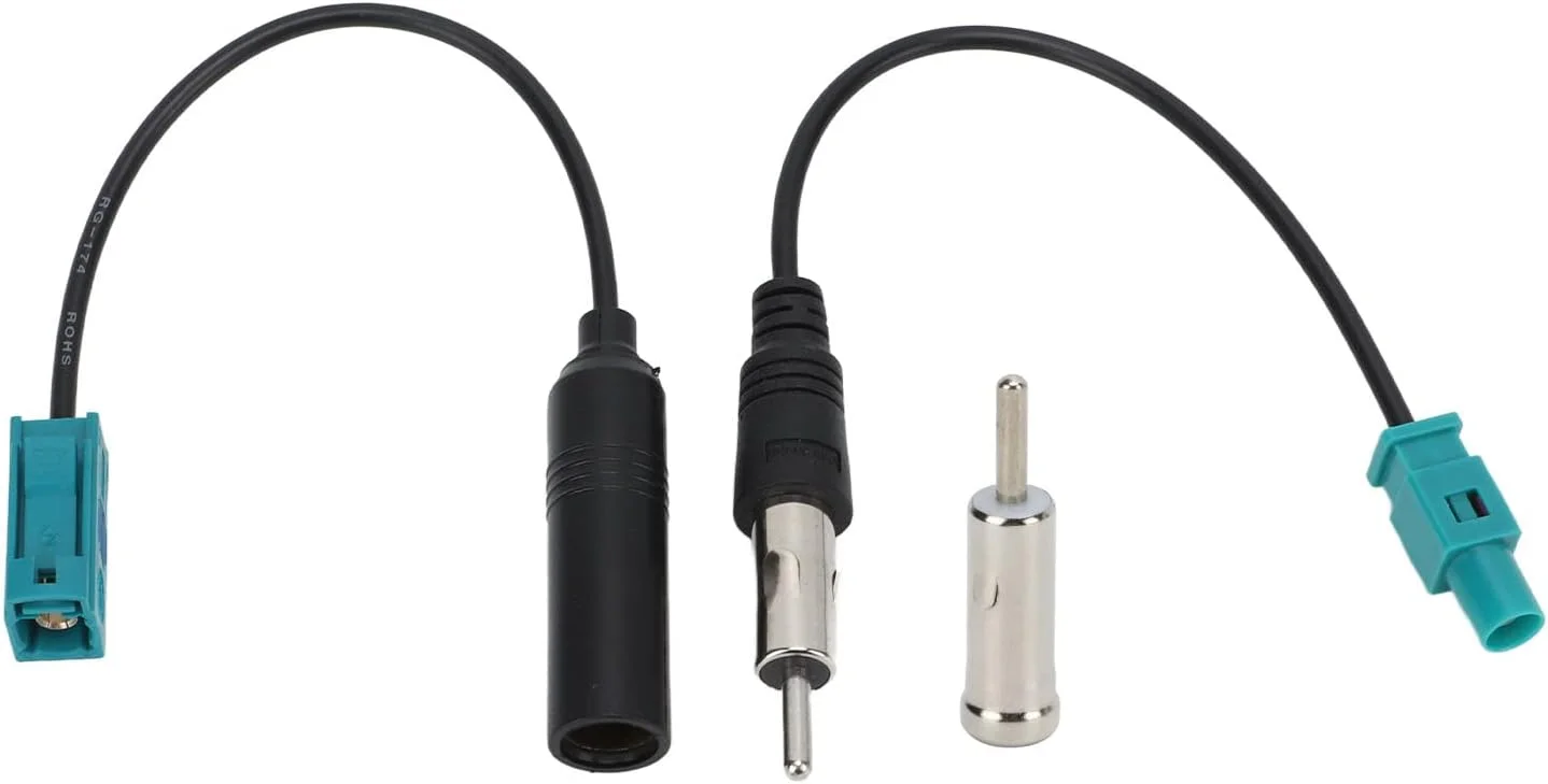 آداپتور آنتن، آداپتور آنتن هوایی خودرو فاکرا Z یونیورسال به کابل اتصال DIN برای استریو HD CD پخش کننده رسانه