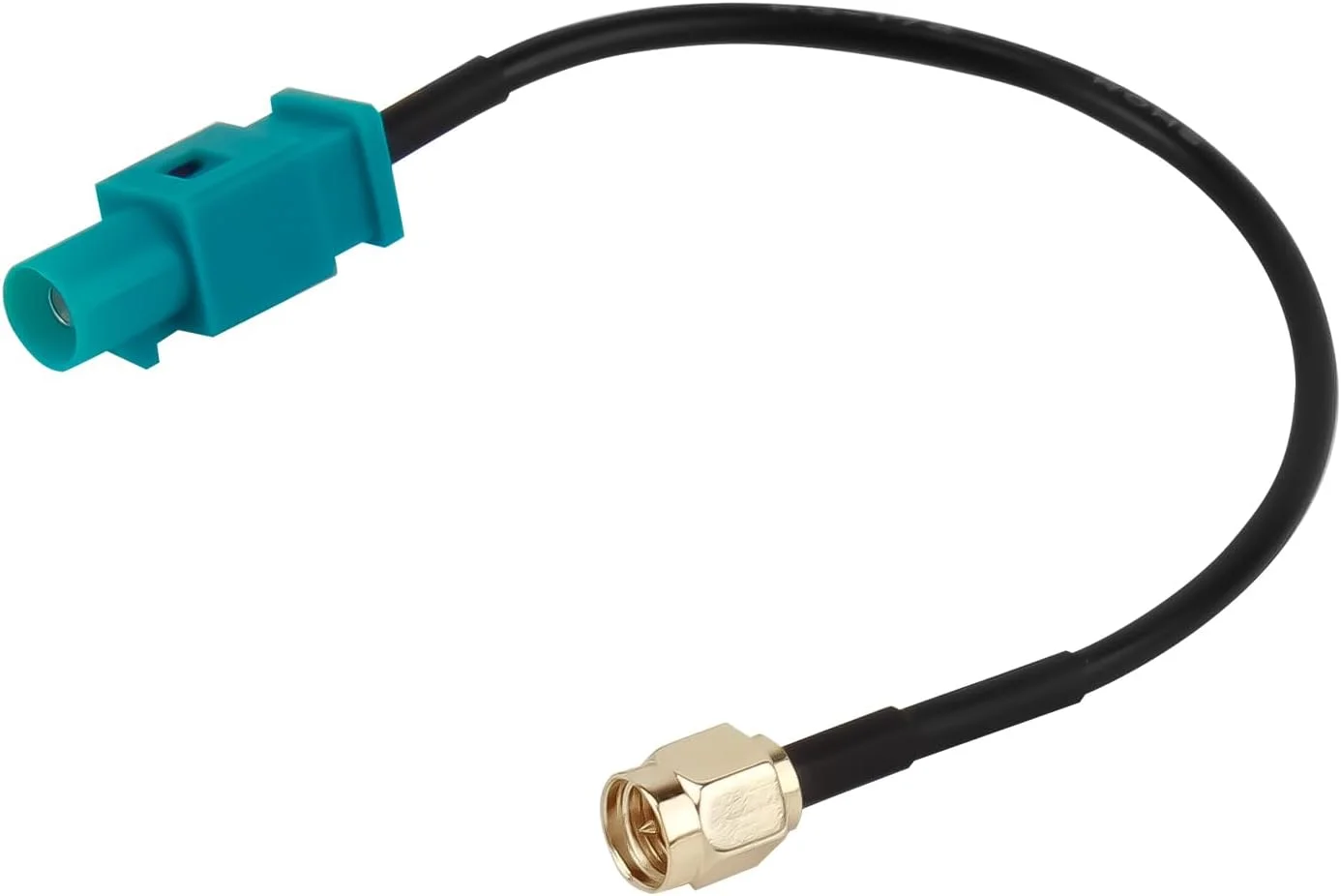 کابل آداپتور آنتن خودرو فکرا Z نر به SMA نر 30 سانتی متری برای رادیو خودرو، واحد اصلی اندروید، مسیریابی GPS، رادیو ماهواره ای Sirius XM، ماژول بلوتوث 4G LTE