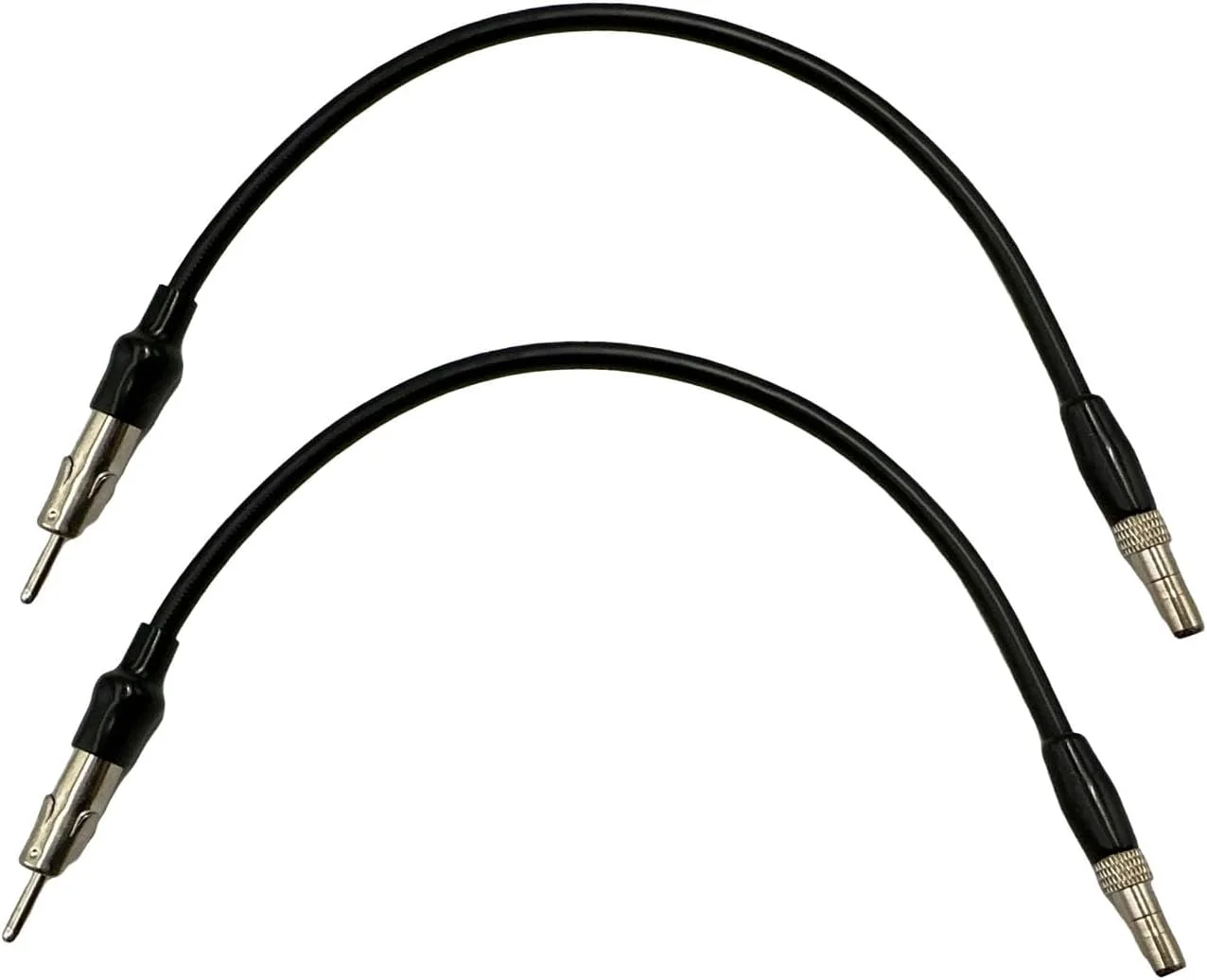 2 عدد آداپتور آنتن رادیو ماشین، پلاگین نر استریو FM AM، مناسب برای ارتقا، سازگار با GM Chevy GMC Cadillac Pontiac 2006-2014