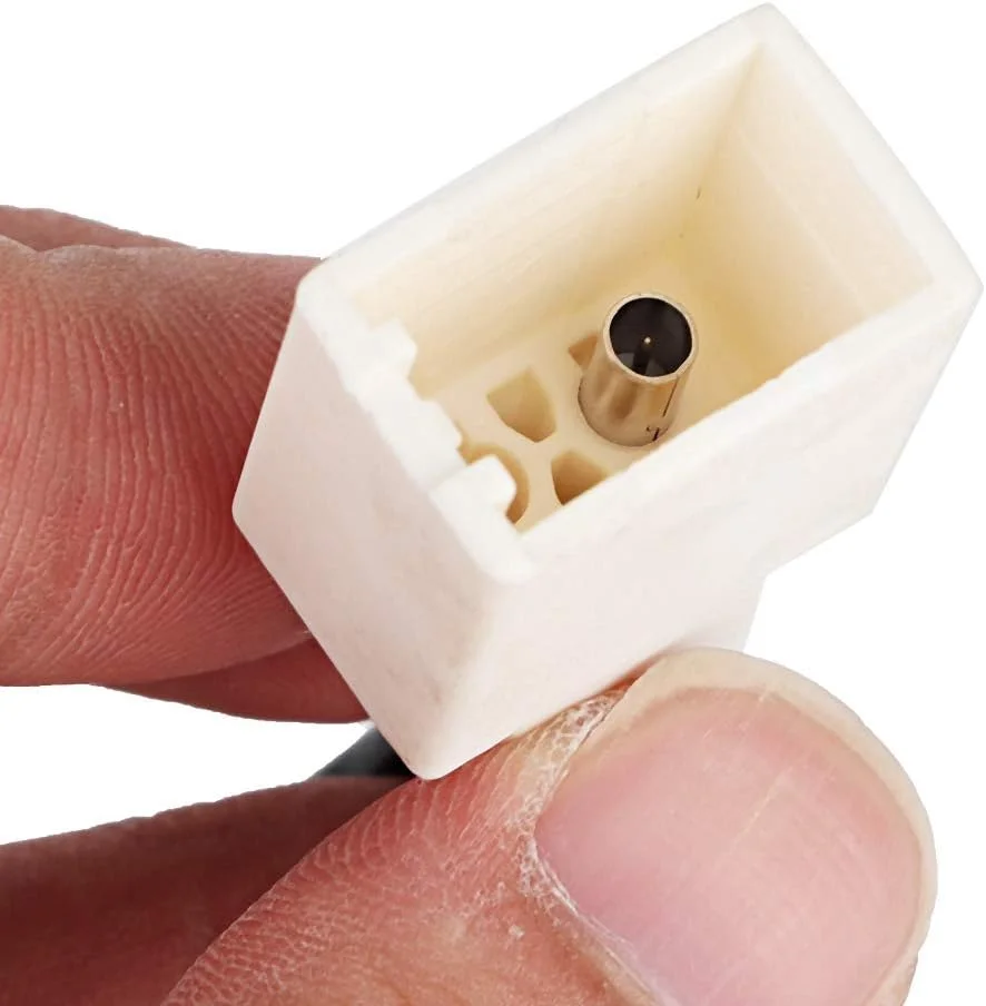 کابل آداپتور آنتن ABS، پلاگ مادگی با تقویت کننده، جایگزینی برای مدل های قدیمی یا آسیب دیده، نصب آسان، مناسب برای کراون، ساخته شده از مواد ABS