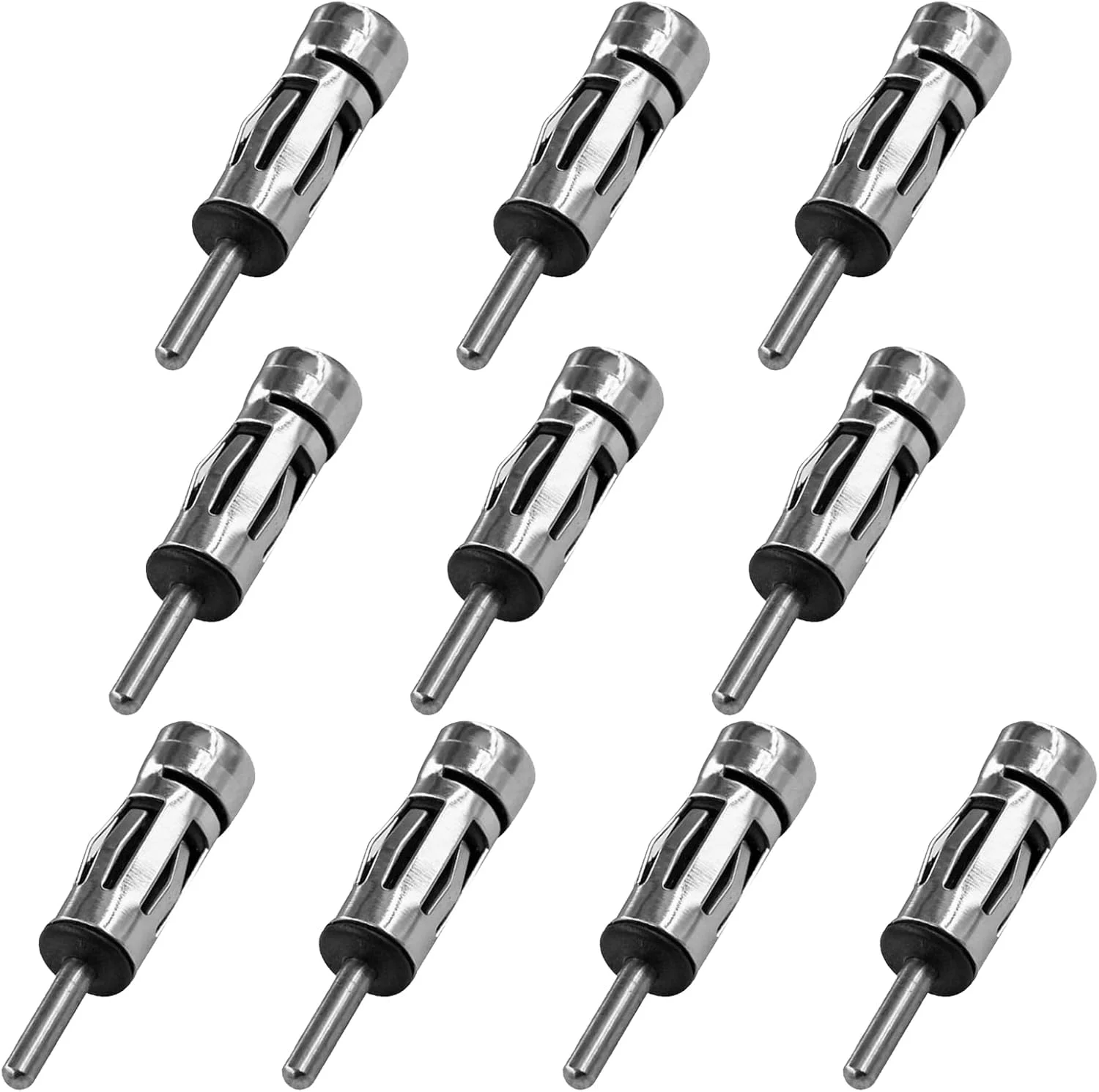 آداپتور آنتن رادیو، پلاگ DIN آنتن رادیو خودرو به سوکت ISO، آداپتور آنتن خودرو، آداپتور رادیو خودرو جهانی، آداپتور آنتن رادیو خودرو، سوکت ISO به پلاگ DIN، 10 عدد