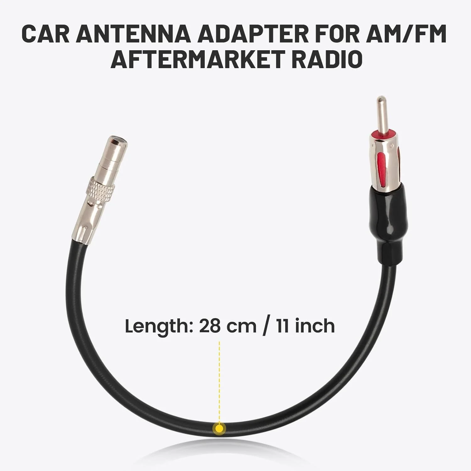 آداپتور آنتن رادیو جایگزین آنینا برای خودروهای منتخب فورد F150 Explorer Mustang Fusion Lincoln Mercury مدل 2006-2014