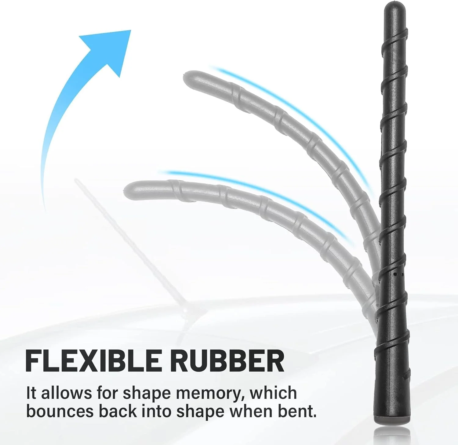 آنتن 7 اینچی Anina برای نیسان Pathfinder Rogue Altima 350Z Infiniti EX35 FX35 FX45 QX70 QX60 JX35، آنتن مارپیچی جایگزین