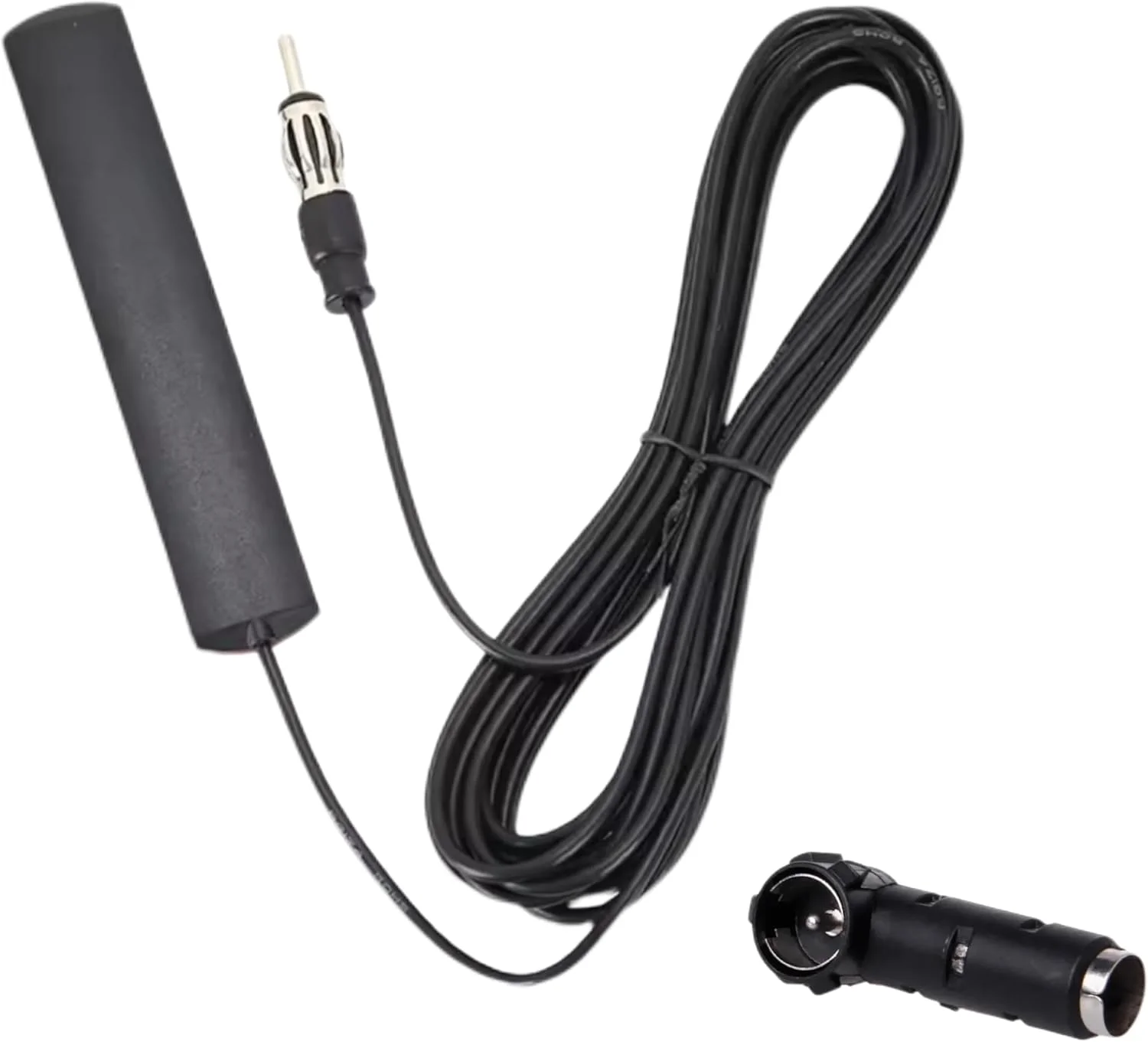 کابل آداپتور خودرو FM با آنتن شیشه جلو 3 متری با سوکت DIN 41585 به آداپتور پلاگ ISO برای خودروها و کامیون ها