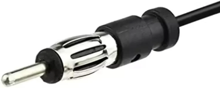 کابل آداپتور خودرو FM با آنتن شیشه جلو 3 متری با سوکت DIN 41585 به آداپتور پلاگ ISO برای خودروها و کامیون ها