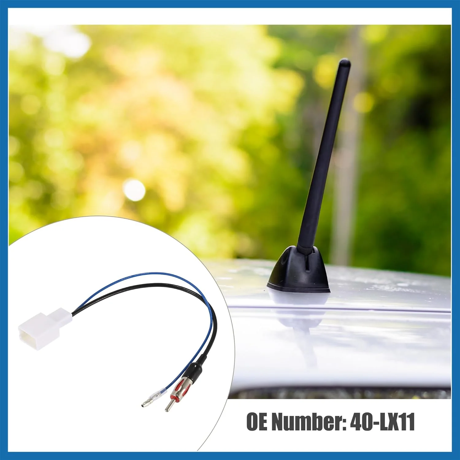 آداپتور آنتن رادیو خودرو به کابل اتصال آنتن مدل 40-LX11 جایگزین
