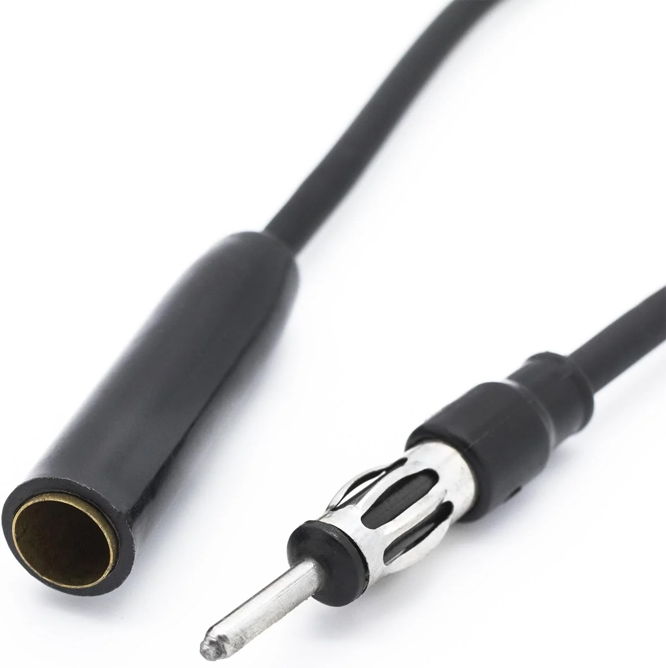 کابل افزایش طول آنتن خودرو آداپتور یونیورسال، 30 سانتی متر، مادگی DIN ISO به نری رادیو خودرو