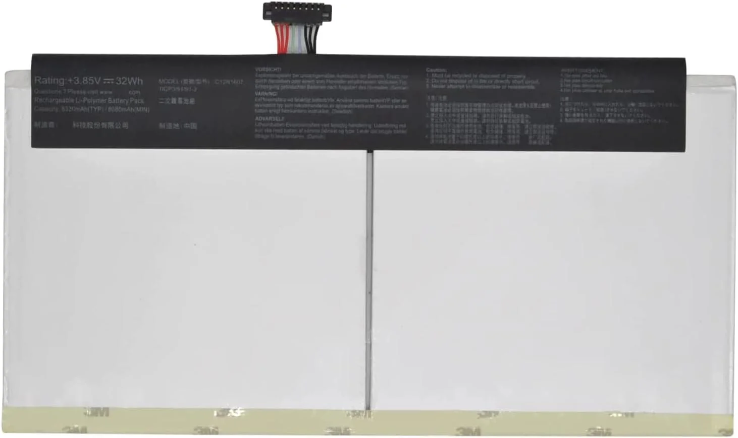 باتری (3.85V 32Wh) C12N1607 0B200-02230000 0B200-02230100 1ICP3/91/91-2 سازگار با Asus Transformer Mini T102H T102HA T103HA T102HA-GR T102HA-GR012T T102HA-GR014T GR016T Series