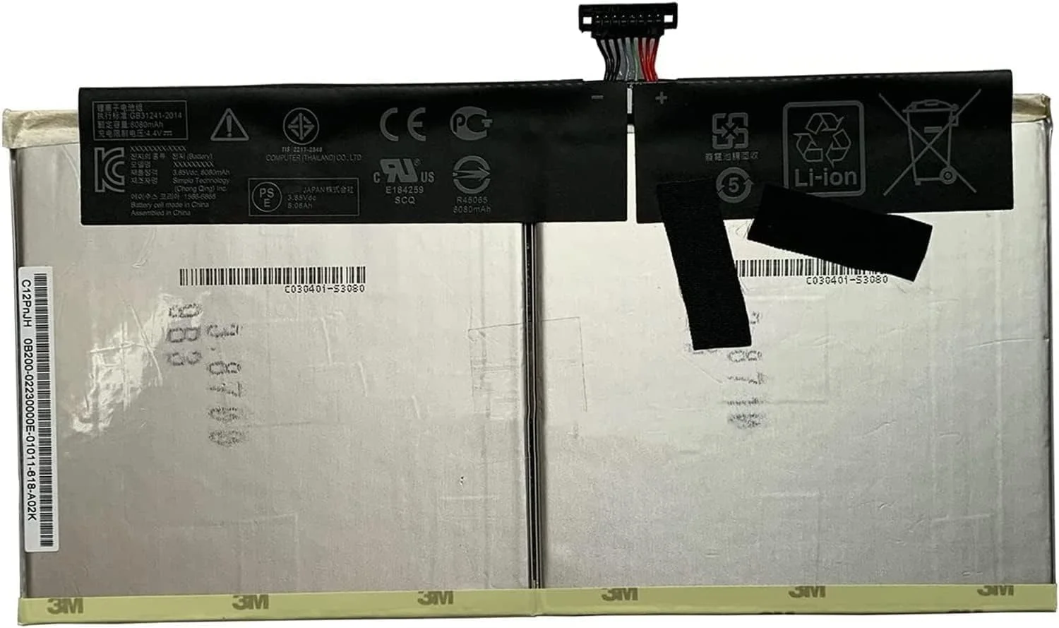 باتری (3.85V 32Wh) C12N1607 0B200-02230000 0B200-02230100 1ICP3/91/91-2 سازگار با Asus Transformer Mini T102H T102HA T103HA T102HA-GR T102HA-GR012T T102HA-GR014T GR016T Series