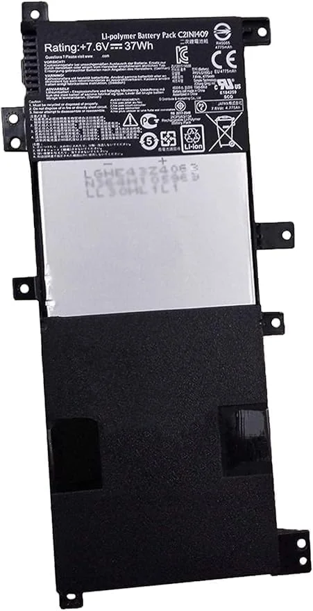 باتری جایگزین C21N1409 7.6 ولت 37 وات ساعت برای تبلت های سری ASUS V455 V455L V455LB VM400C VM410L VM490 VM490L VM490LN VM490LN4510 باتری جایگزین C21N1409 7.6 ولت 37 وات ساعت برای تبلت های سری ASUS V455 V455L V455LB VM400C VM410L VM490 VM490L VM490LN VM490LN4510