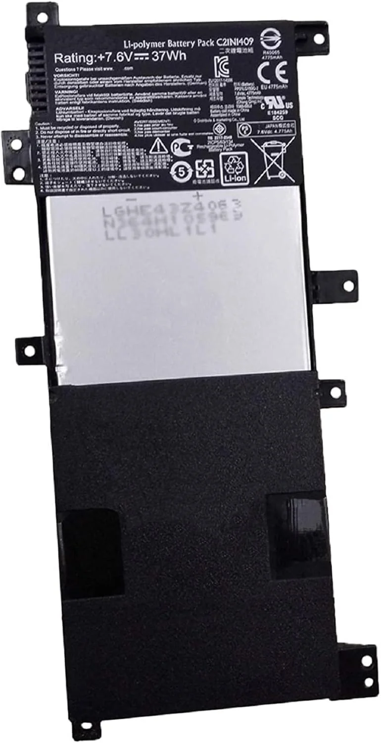 باتری 7.6V 37Wh C21N1409 سازگار با سری تبلت ASUS V455 V455L V455LB VM400C VM410L VM490 VM490L VM490LN VM490LN4510 باتری 7.6V 37Wh C21N1409 سازگار با سری تبلت ASUS V455 V455L V455LB VM400C VM410L VM490 VM490L VM490LN VM490LN4510