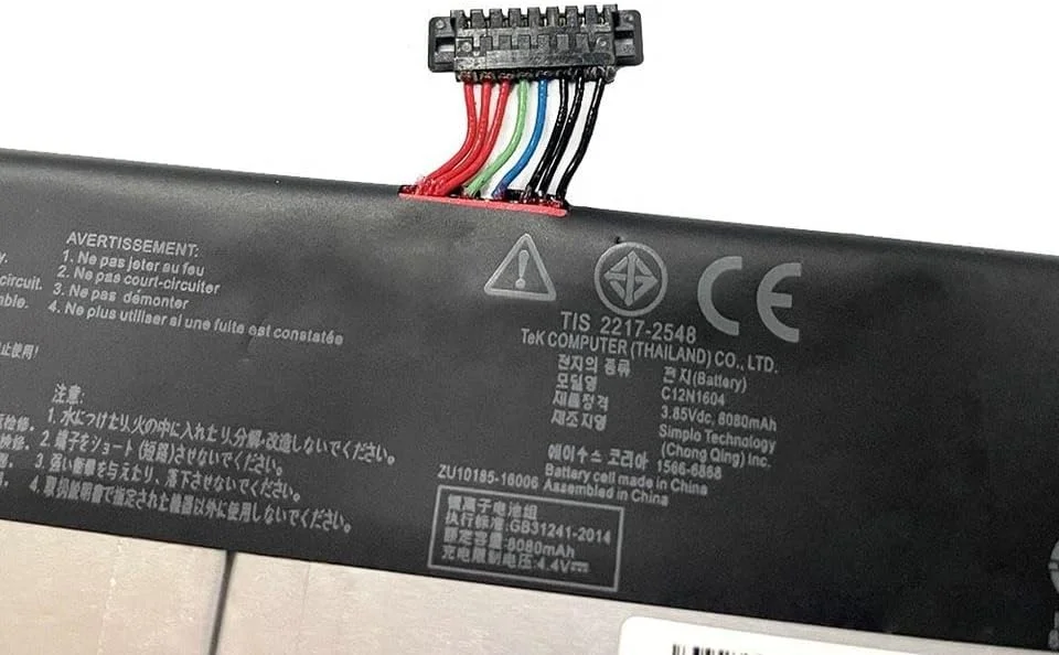 باتری لپ تاپ C12N1604 سازگار با تبلت های سری ASUS TransFürmer Book T101HA T101HA-3D T101HA-3E T101HA-3K T101HA-GR001T (3.85V 32Wh) باتری لپ تاپ C12N1604 سازگار با تبلت های سری ASUS TransFürmer Book T101HA T101HA-3D T101HA-3E T101HA-3K T101HA-GR001T (3.85V 32Wh)