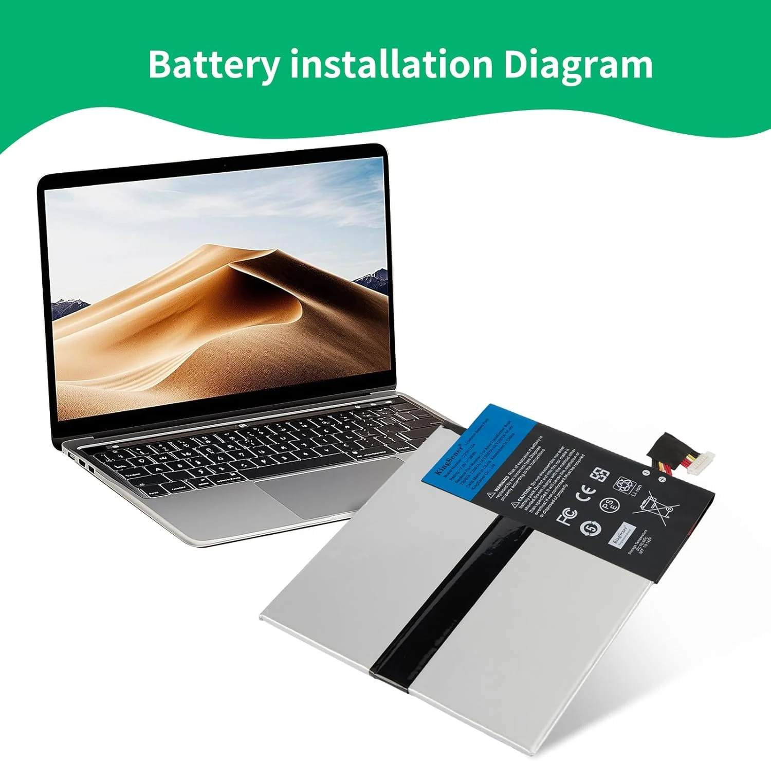 باتری لپ تاپ مدل C21N1334 جایگزین برای تبلت ایسوس ترنسفورمر بوک T200TA 1A 1K 200TA-C1-BL ولتاژ 7.6V توان 38WH باتری لپ تاپ مدل C21N1334 جایگزین برای تبلت ایسوس ترنسفورمر بوک T200TA 1A 1K 200TA-C1-BL ولتاژ 7.6V توان 38WH