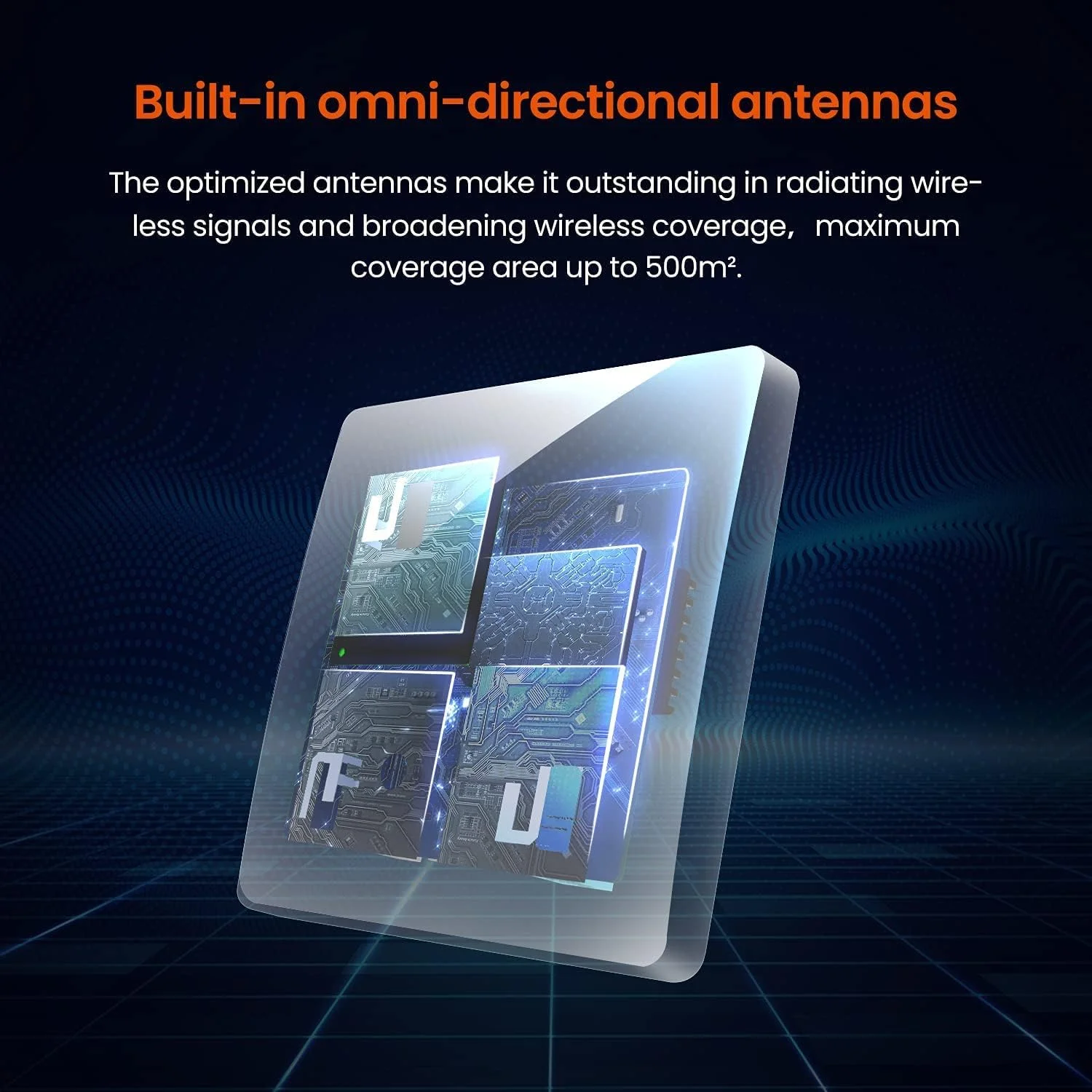 اکسس پوینت سقفی دو بانده گیگابیتی Tenda i24 با سرعت 1200 مگابیت بر ثانیه (سفید)