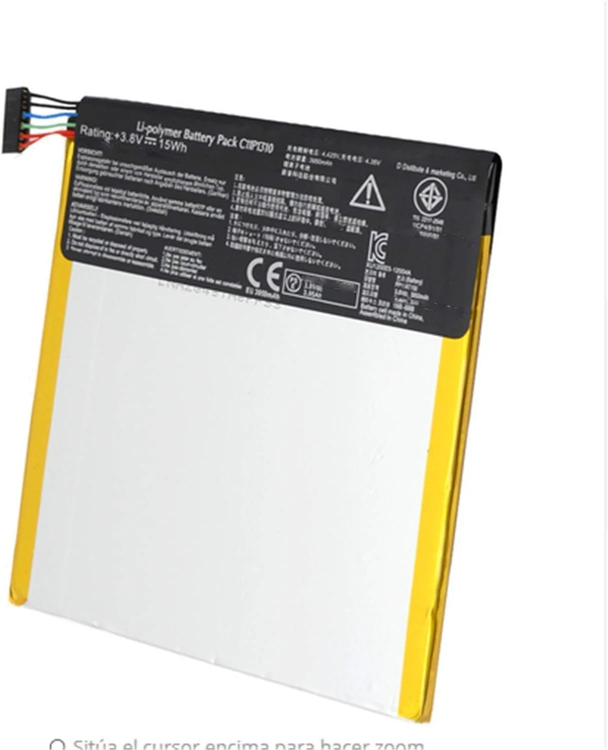 باتری تبلت 3950mAh C11P1310 سازگار با ایسوس فون پد 7 ME372 ME372CG K00E (15Wh) باتری تبلت 3950mAh C11P1310 سازگار با ایسوس فون پد 7 ME372 ME372CG K00E (15Wh)