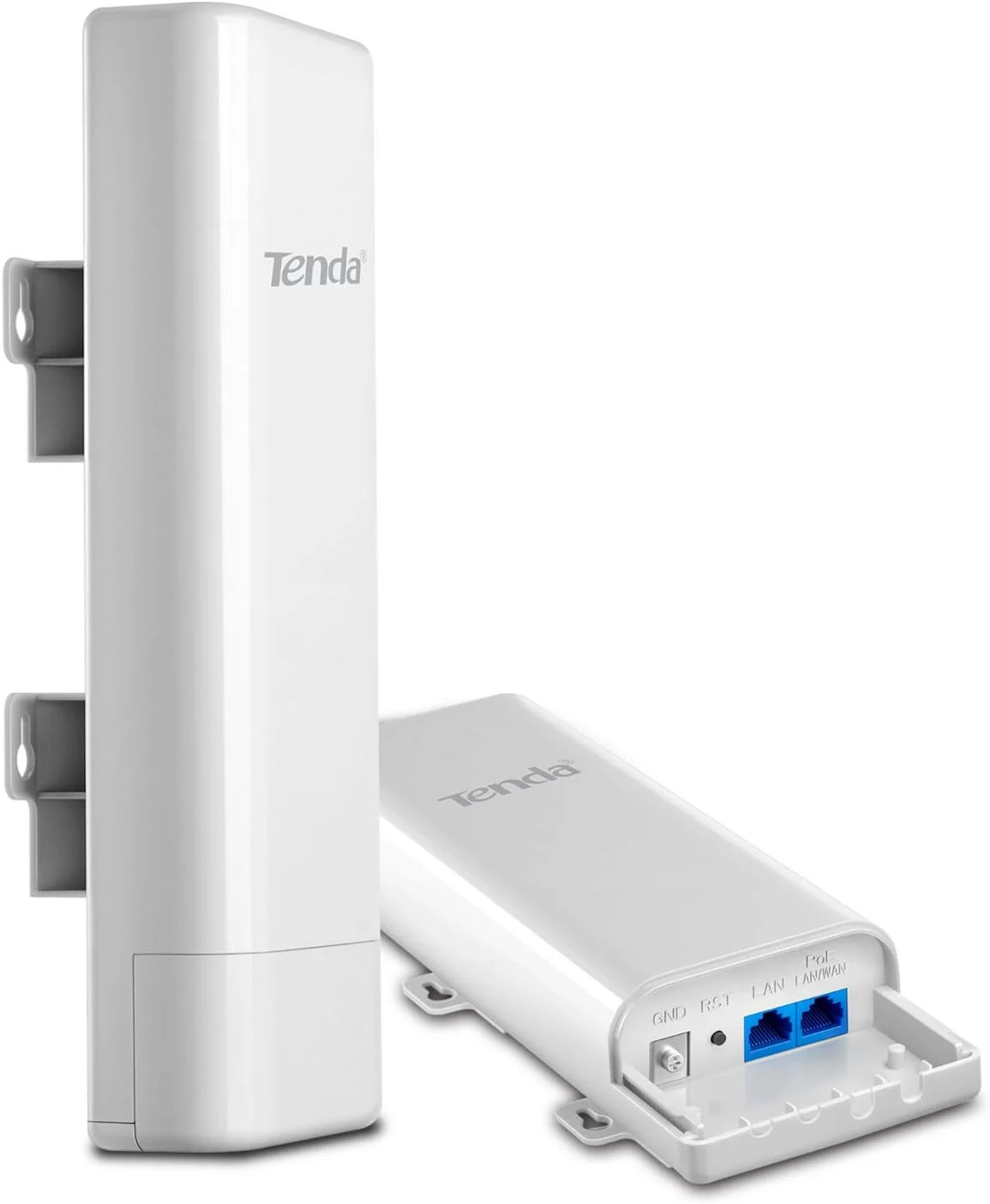 اکسس پوینت بی سیم Tenda O3 150 مگابیت بر ثانیه سفید رنگ با قابلیت تغذیه از طریق اترنت (PoE)