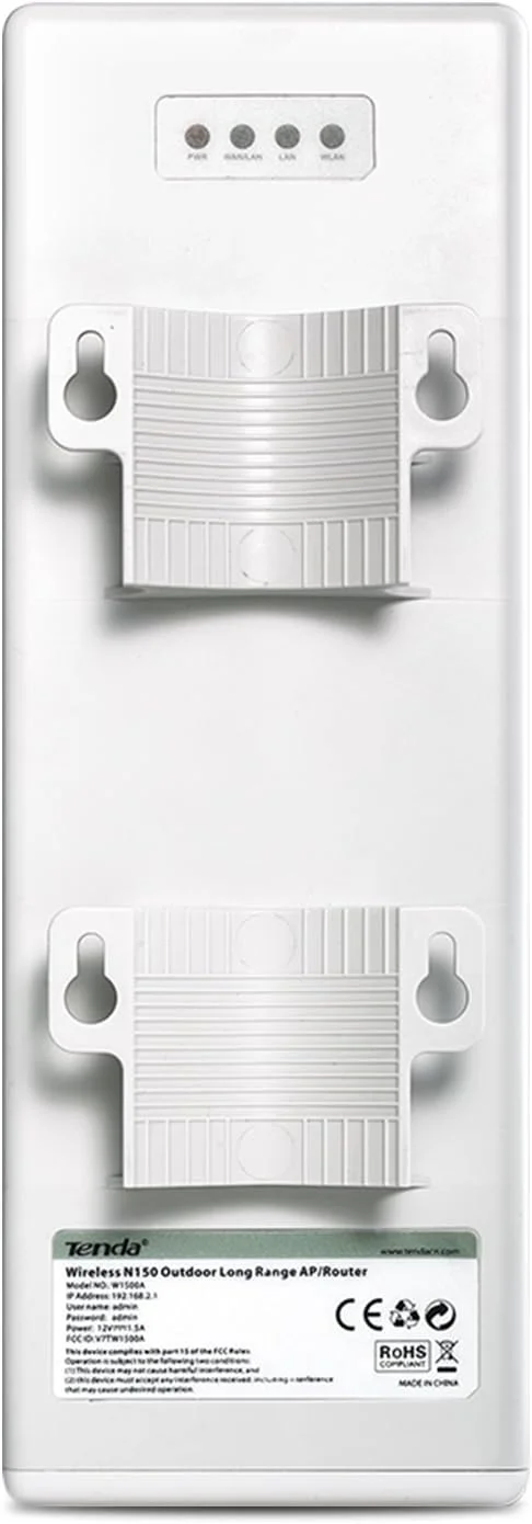 اکسس پوینت بی سیم Tenda O3 150 مگابیت بر ثانیه سفید رنگ با قابلیت تغذیه از طریق اترنت (PoE)