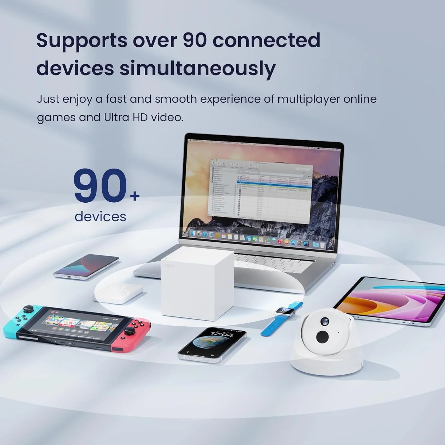 سیستم وایفای مش تندا نوا MW6 - پوشش تا 550 متر مربع - سیستم مش وایفای AC1200 برای کل خانه - شبکه مش گیگابیتی دو بانده برای 90 دستگاه - جایگزین روتر بیسیم و توسعهدهنده وایفای - بسته 3 عددی سیستم وایفای مش تندا نوا MW6 - پوشش تا 550 متر مربع - سیستم مش وایفای AC1200 برای کل خانه - شبکه مش گیگابیتی دو بانده برای 90 دستگاه - جایگزین روتر بیسیم و توسعهدهنده وایفای - بسته 3 عددی