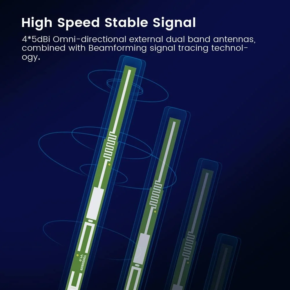 مودم روتر وای فای دو بانده AC1200 تندا - 2.4GHz/5GHz گیگابیتی، پورت های WAN/LAN با سرعت 1000Mbps، دارای 4 آنتن خارجی 6dBi، وای فای هوشمند برای پوشش دهی گسترده، کنترل والدین، AC10 مودم روتر وای فای دو بانده AC1200 تندا - 2.4GHz/5GHz گیگابیتی، پورت های WAN/LAN با سرعت 1000Mbps، دارای 4 آنتن خارجی 6dBi، وای فای هوشمند برای پوشش دهی گسترده، کنترل والدین، AC10