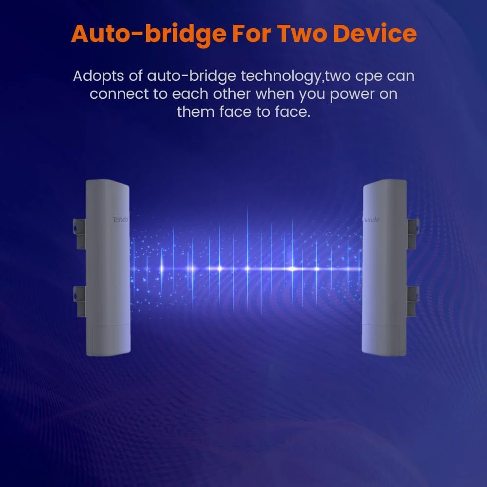 CPE بیرونی Tenda O3 با برد 5 کیلومتر