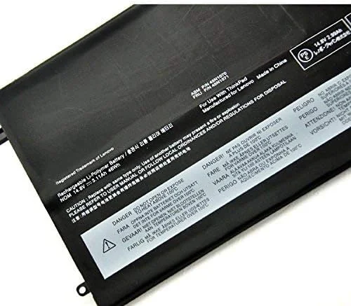 باتری لیتیوم-پلیمری لپ تاپ 14.8 ولت 3.11 آمپر ساعت 46 وات مناسب برای تبلت Lenovo ThinkPad X1 Carbon Series 3444-54U 3444-53U باتری لیتیوم-پلیمری لپ تاپ 14.8 ولت 3.11 آمپر ساعت 46 وات مناسب برای تبلت Lenovo ThinkPad X1 Carbon Series 3444-54U 3444-53U