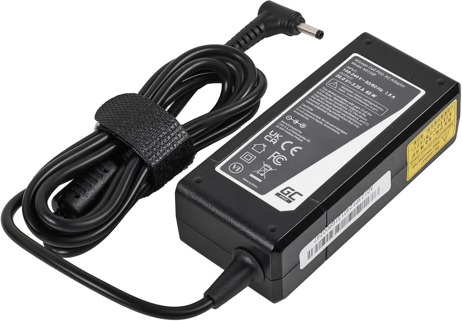 شارژر گرین سل PRO سازگار 20V 3.25A 65W برای لنوو IdeaPad 100-15IBD 1