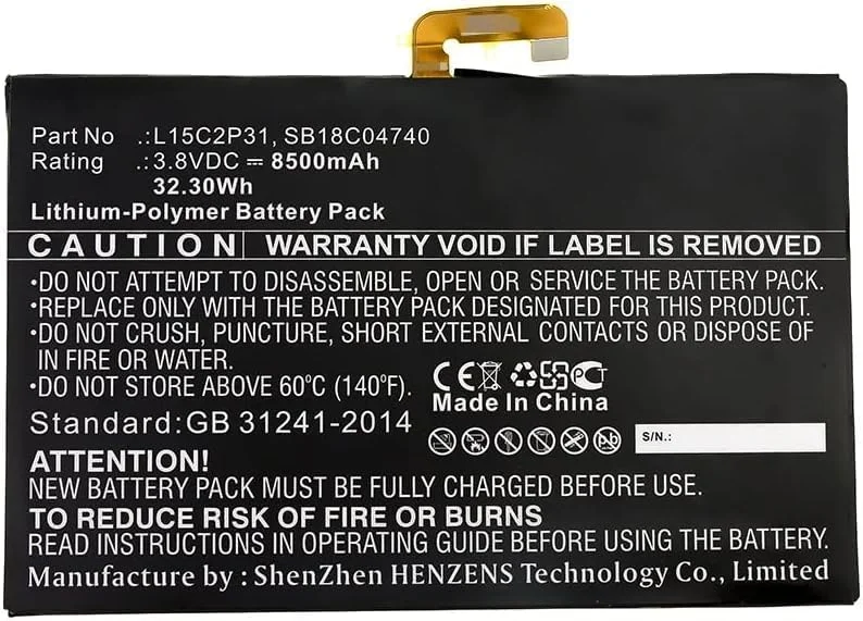 باتری جایگزین تبلت لنوو L15C2P31 باتری جایگزین تبلت لنوو L15C2P31