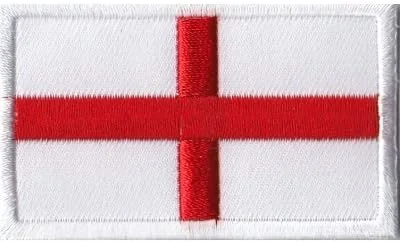 نشان گلدوزی هنرهای رزمی Playwell - تکه پرچم کشور سنت جورج