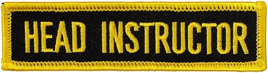 نشان های گلدوزی شده هنرهای رزمی Playwell - نشان مربی ارشد