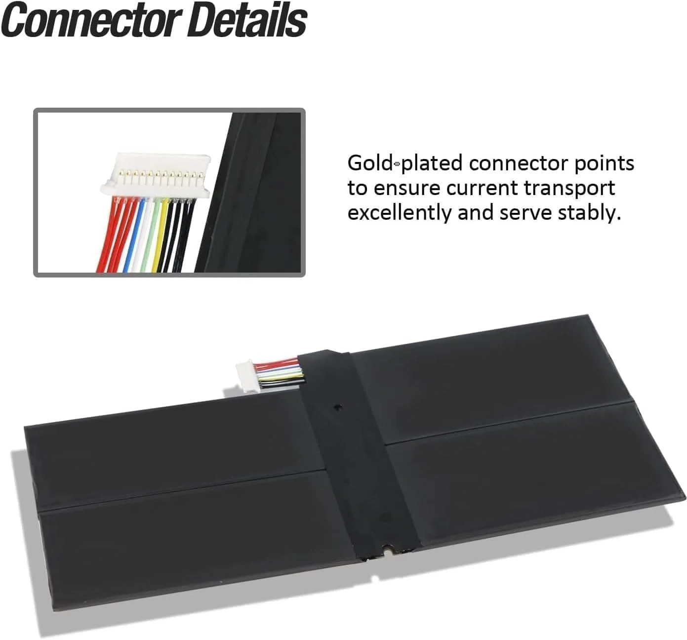 باتری لپ تاپ جدید SALAAR SELLER G3HTA061H DYNM03 برای Microsoft Surface Pro 7 (مدل 1866، 2019) صفحه نمایش لمسی 12.3 اینچی تبلت جداشدنی 2 در 1 PVR-00016 VDV-00015 VDV-00001 VDV-00006 43.2Wh 5702mAh باتری لپ تاپ جدید SALAAR SELLER G3HTA061H DYNM03 برای Microsoft Surface Pro 7 (مدل 1866، 2019) صفحه نمایش لمسی 12.3 اینچی تبلت جداشدنی 2 در 1 PVR-00016 VDV-00015 VDV-00001 VDV-00006 43.2Wh 5702mAh