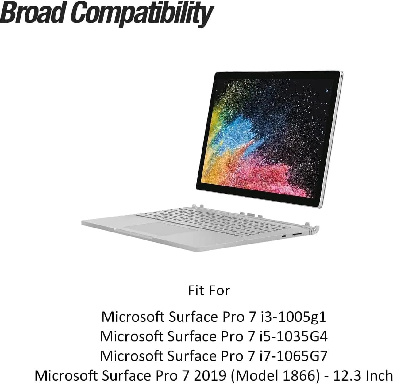 باطری لپ تاپ جدید G3HTA061H DYNM03 برای Microsoft Surface Pro 7 (مدل 1866، 2019) صفحه لمسی 12.3 اینچی 2 در 1، تبلت جداشدنی PVR-00016 VDV-00015 VDV-00001 VDV-00006 43.2Wh 5702mAh به همراه ابزار