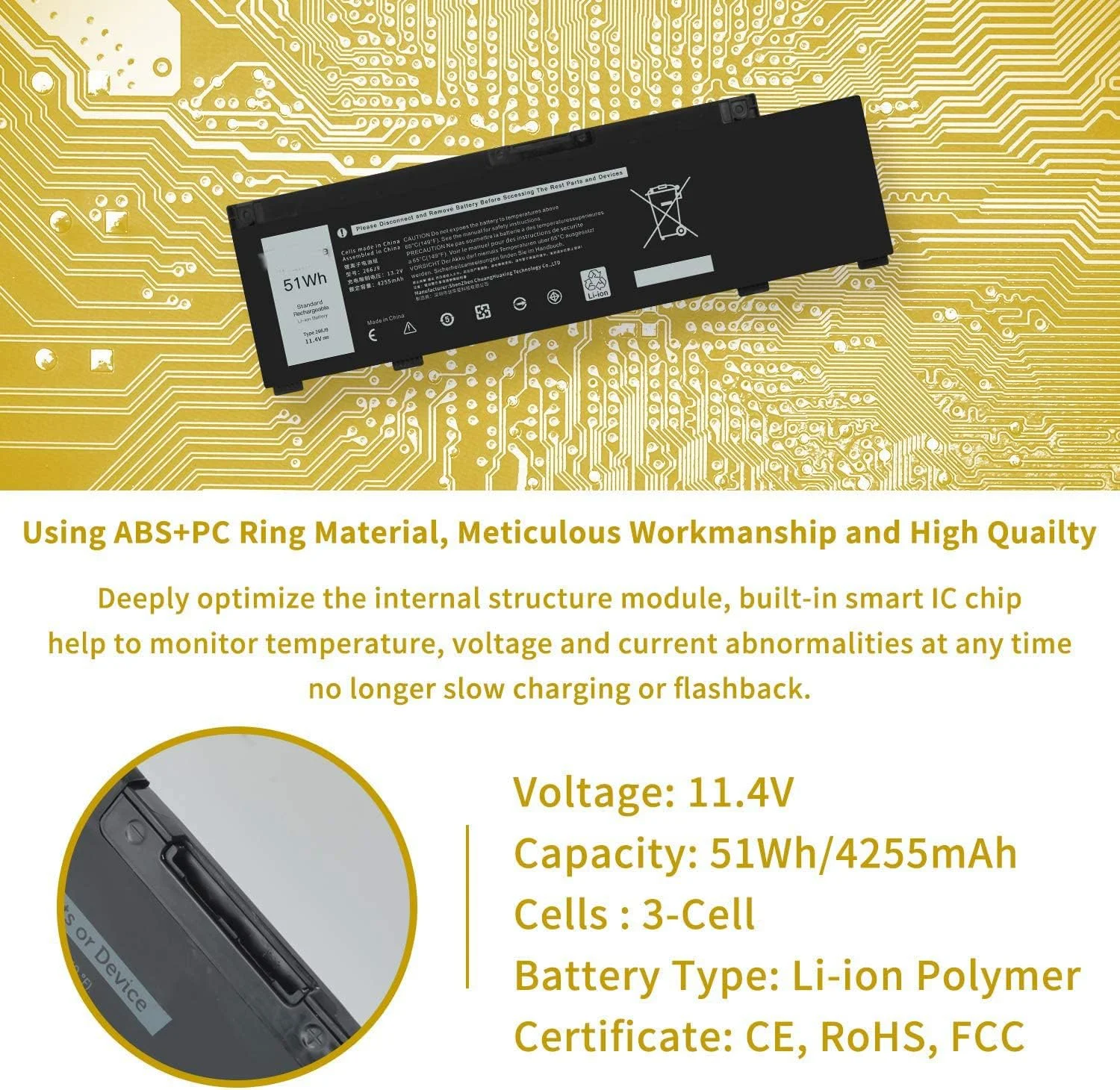 باتری تبلت DYNK01 G3HTA036H سازگار با Microsoft Surface 1 نسل 1 مدل 1769 سال 2017، Surface Book 1782/1769، Surface 2 نسل 2 مدل 2-LQN-00004 KSR-00001 DAG-00003 با توان 45.2Wh/5970mAh و 4 سلول باتری تبلت DYNK01 G3HTA036H سازگار با Microsoft Surface 1 نسل 1 مدل 1769 سال 2017، Surface Book 1782/1769، Surface 2 نسل 2 مدل 2-LQN-00004 KSR-00001 DAG-00003 با توان 45.2Wh/5970mAh و 4 سلول