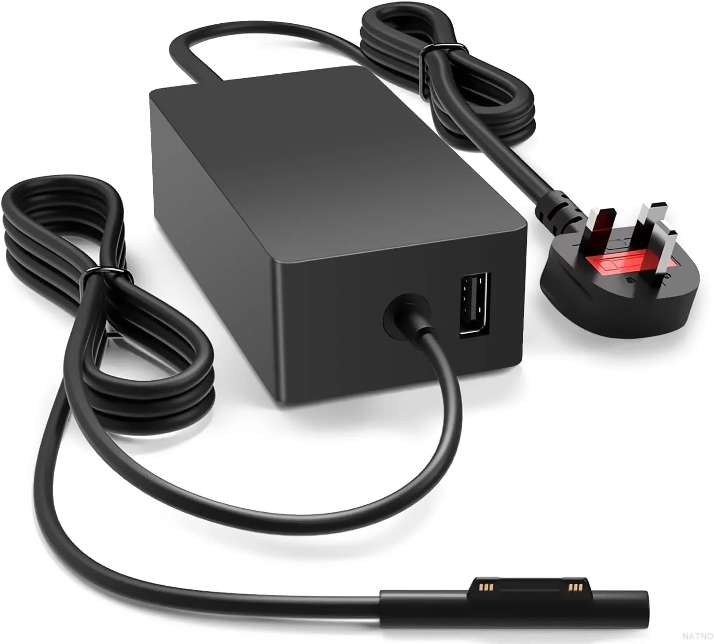 شارژر لپ تاپ سرفیس پرو 65 واتی سازگار با Microsoft Surface Pro 9 8 7+ 7 6 5 4 3 X، Surface Book 3 2 1، Surface Laptop 5 4 3 2 1، Surface Go Tablet، با پشتیبانی از پورت شارژ USB شارژر لپ تاپ سرفیس پرو 65 واتی سازگار با Microsoft Surface Pro 9 8 7+ 7 6 5 4 3 X، Surface Book 3 2 1، Surface Laptop 5 4 3 2 1، Surface Go Tablet، با پشتیبانی از پورت شارژ USB